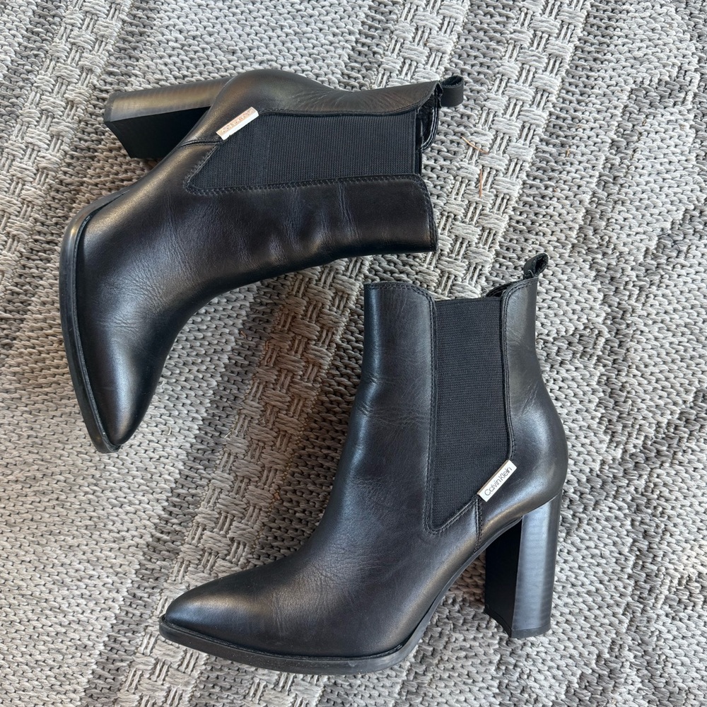 Black booties